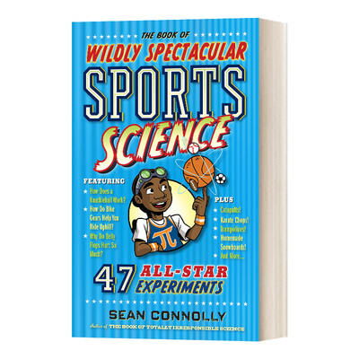英文原版 精装 The Book of Wildly Spectacular Sports Science 体育百科 精装 儿童STEM课外辅导读物 英文版 进口英语原版书籍