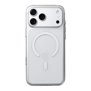 日本PowerSupport适用于苹果17ProMax全包透明磁吸硬壳17pro拍照按键裸感保护壳