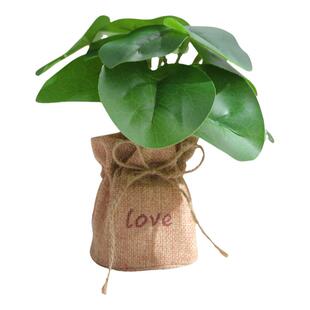 ins风北欧仿真绿植盆栽客厅摆件办公室桌面假花塑料花装饰品摆设