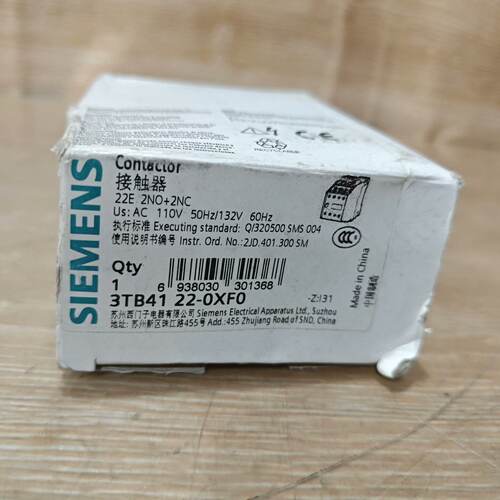 溢价- 交流接触器3TB41 22－OXMO