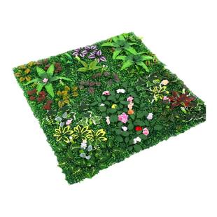 绿植墙仿真植物草坪墙面客厅阳台绿色背景装饰塑料人造假草皮花墙