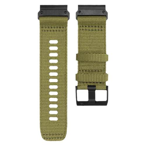 适用garmin佳明fenix8/7X/泰铁时/安夺3 22/26mm硅胶尼龙战术表带