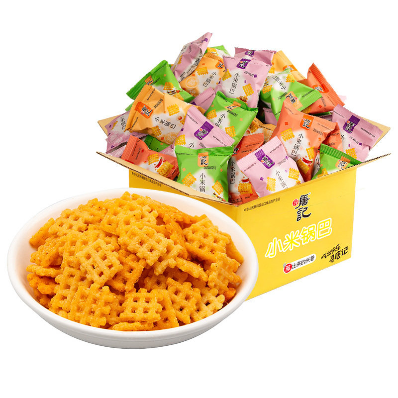 唐记小米锅巴小袋装零食四种口味
