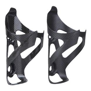 新款山地公路自行车 碳纤维水壶架 水瓶架 水杯架3K纹单车配件