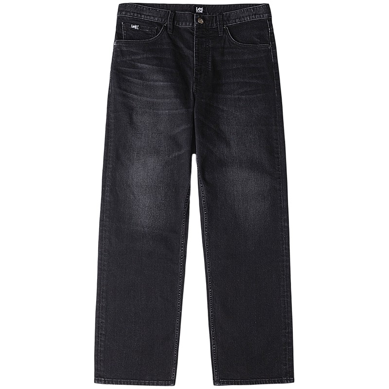 【张凌赫代言】Lee25秋冬新EasyRider761宽松阔腿黑灰色男牛仔裤