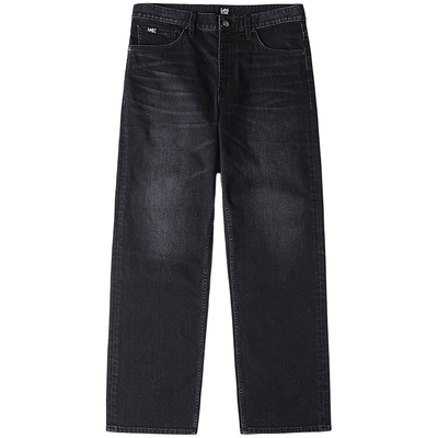 【张凌赫代言】Lee25秋冬新EasyRider761宽松阔腿黑灰色男牛仔裤