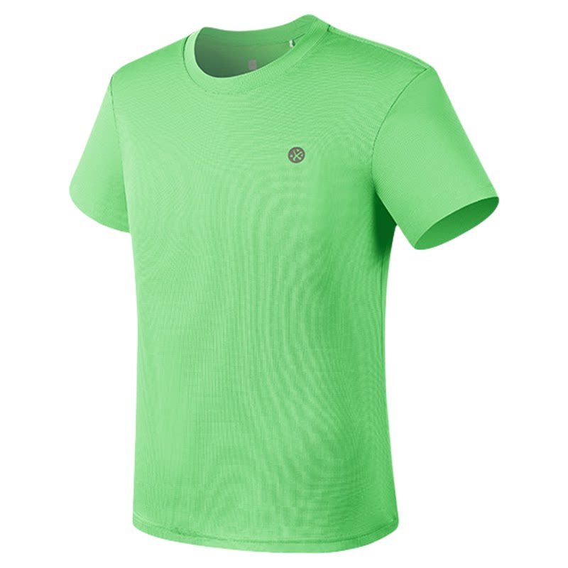 【两件特惠】必迈圆领速干短袖运动衣女T恤透气男春夏跑步上衣