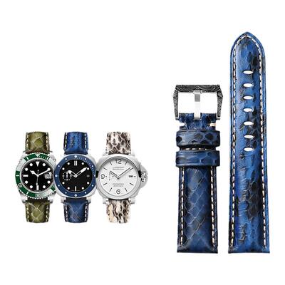 手工蛇皮表带202224MM