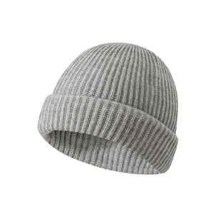 UTIMUS羊毛冷帽30%羊毛秋冬防风保暖毛线帽子显头小纯色男女情侣