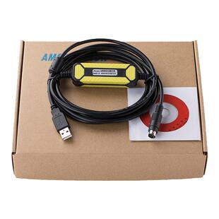 适用台达PLC编程电缆 DVP/ES/EX/SS系列数据通讯下载线USBACAB230