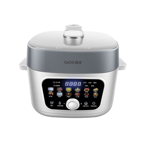 爱德3L纯钛双胆电压力锅多功能小型316高压锅1-3人家用低糖电饭煲