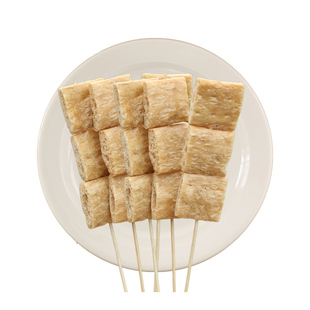 豆腐串100串豆制品火锅食材半成品关东煮串豆皮豆干串油炸烧烤