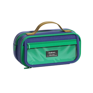 9层笔袋大容量文具袋铅笔盒男孩初中生款2026超火高颜值小学生简约小众不撞款男生复古笔袋必备学习用品文具