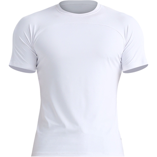 SOSOLEMON 春季吸湿排汗户外跑步训练男跑步徒步运动速干衣短袖潮