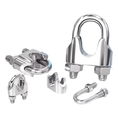 【量贩批发】不锈钢钢丝绳夹头