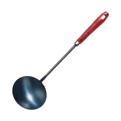 铁质热油勺泼油勺炒菜铁勺子