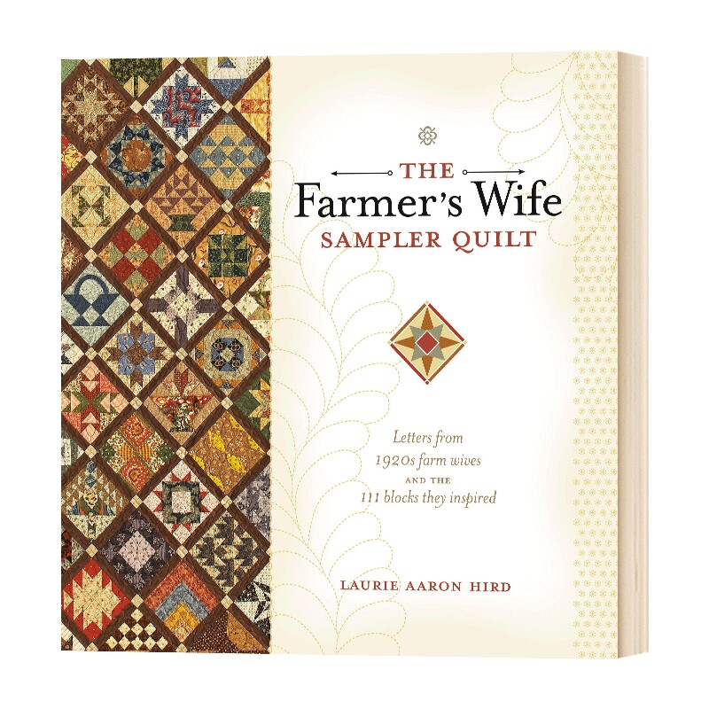 英文原版 Farmer's Wife Sampler Quilt 农夫的妻子样本拼布被 缝纫模板 英文版 进口英语原版书籍