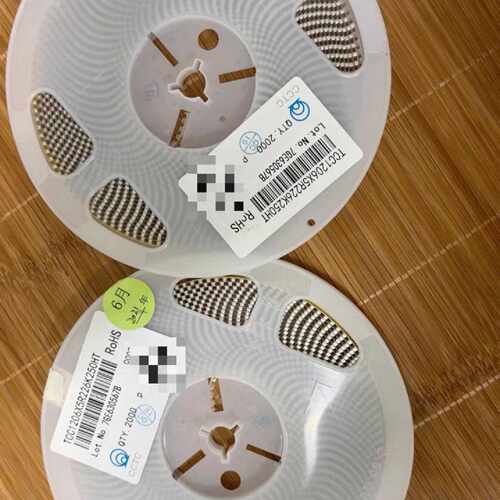 议价三环CCTC贴片电容打包 TCC1206X5R226K250HT 一盘2000只 全新