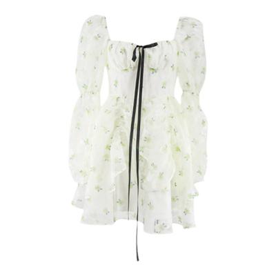 下蛋2022春夏清新绿色花朵