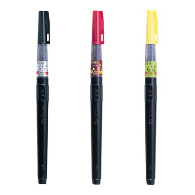 吴竹科学毛笔软硬适中易出墨