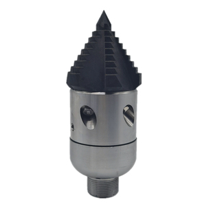 市政高压清洗车疏通管道陶瓷喷头嘴大枪头水地老鼠子弹头水雷宝塔