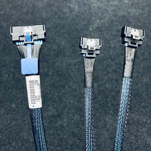 安费诺AMPHENOL MCIO 8X转2*MCIO 4X 5.0转接线