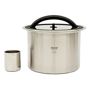 厨森林304不锈钢米桶防虫防潮密封桶米缸家用面粉粮罐大号储存桶