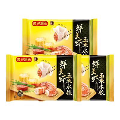 湾仔码头虾皇水饺3包装