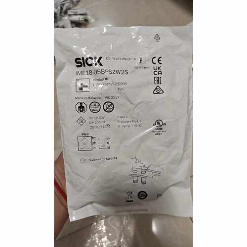 西克接近开关IME18-05BPSZW2S 订货号10409