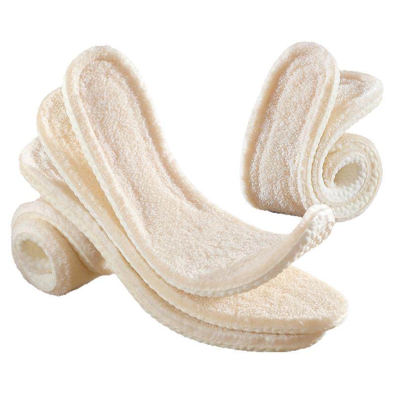 超软羊毛鞋垫加厚加绒男女防臭乳胶踩屎感防寒软底舒适保暖棉冬季