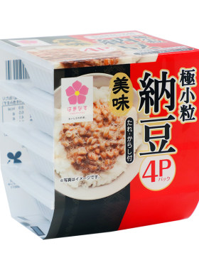 日本原装进口即食纳豆4盒/组包邮
