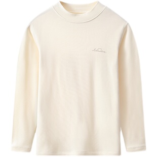 拉比儿童单件秋衣上衣男童女童德绒秋冬保暖衣中大童睡衣