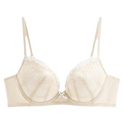 华歌尔蕾丝软钢圈文胸