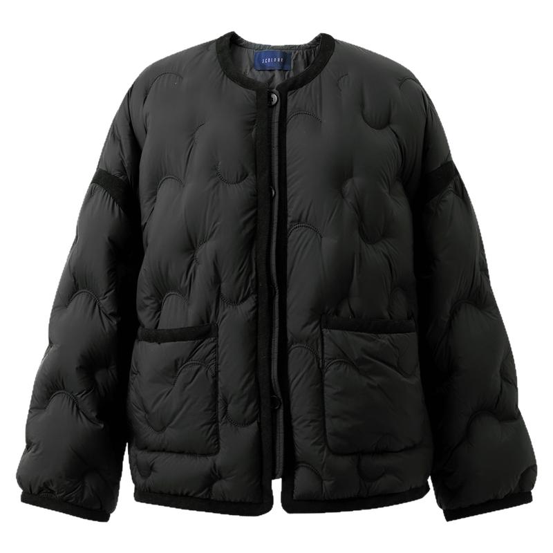 【90白鹅绒】三彩2025冬季新款宽松面包服羽绒服易打理外套S