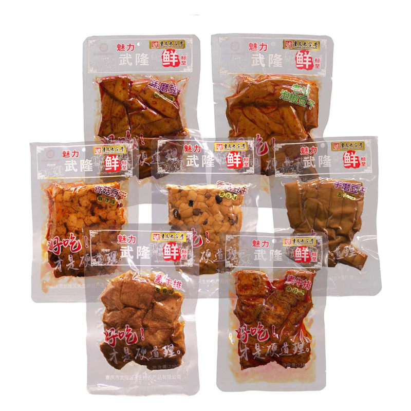 重庆武隆川渝风味卤香豆干230g