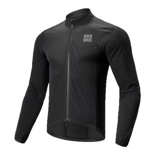 洛克兄弟骑行风衣防风骑行服自行车公路外套长袖透气上衣男春夏季