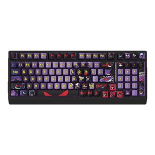 YG98宝可梦耿鬼联名机械键盘无线客制化黑吉蛇套件电脑静音游戏