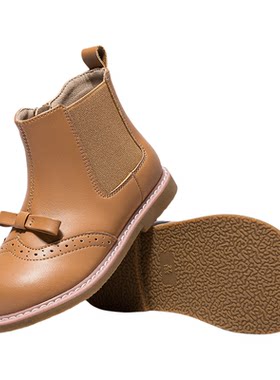 斯纳菲女童公主马丁短靴新品