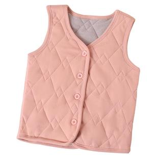 儿童马甲宝宝2025新款保暖背心男童加绒内搭校服神器女童加厚坎肩