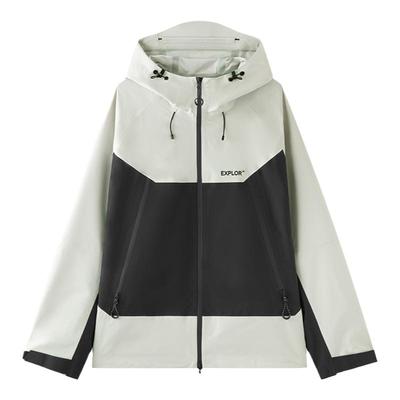 森马情侣款冲锋衣连帽夹克外套男