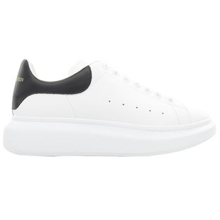 正品ALEXANDER MCQUEEN 麦昆男士真皮厚底小白鞋低帮休闲鞋553680