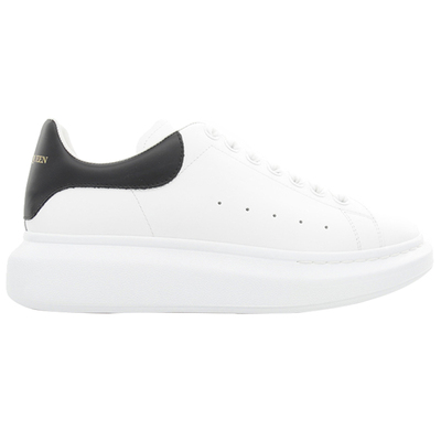 正品麦昆男士真皮厚底低帮小白鞋