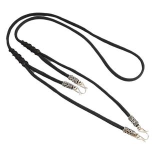 泰国佛牌链复古回纹藏银泰国新品佛牌绳多挂M扣双挂三挂五挂套筒