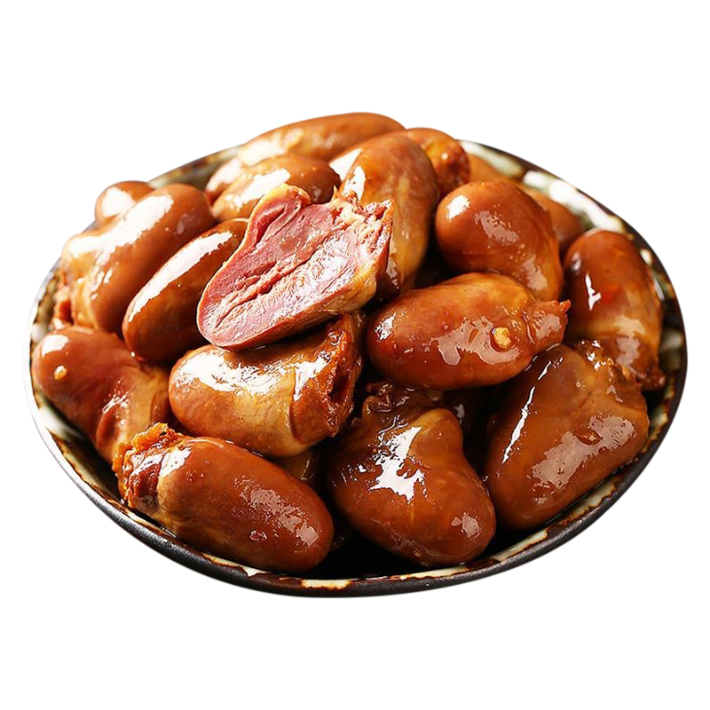 麻辣鸭心小零食卤味鸭货