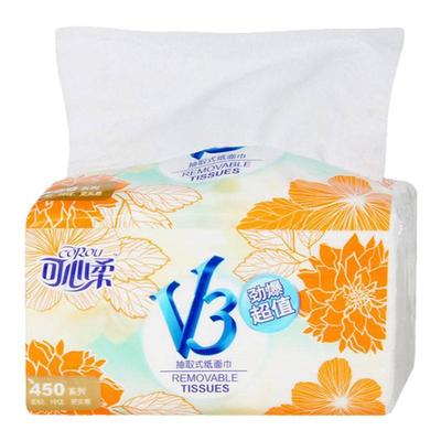 可心柔V3系列6包抽纸实惠装