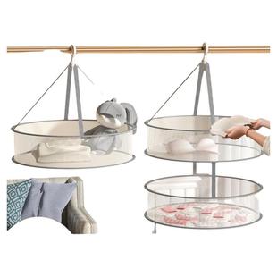 晾衣网毛衣袜子晾晒神器羊毛衫平铺晾晒晾衣架晾衣网兜晒衣篮专用