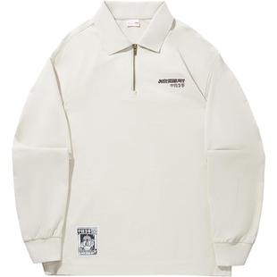 中国李宁Atticus Torre艺术家限定系列POLO衫男26新款冬季运动服