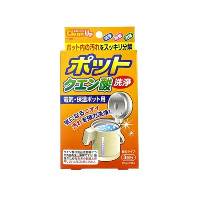 kokubo柠檬酸食品级水壶除垢剂