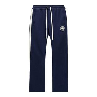 Ed Hardy埃德哈迪冬季新款男士学院风休闲长裤美式复古直筒裤