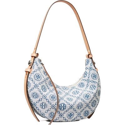 TORY BURCH 汤丽柏琦 ROMY 丹宁新月包女包 183810